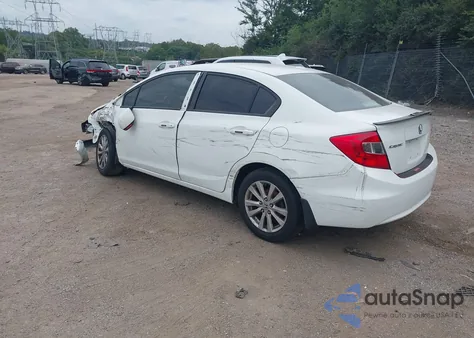 2012 Honda Civic Ex-L из США, поврежденный, VIN 2HGFB2F93CH505019